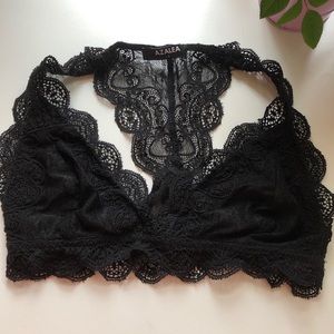 Azalea racerback lace bralette